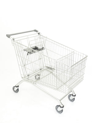 Shopping Trolley with Single Toddler Seat, 212 Litre Capacity, 1095 x 590 x 1010 mm