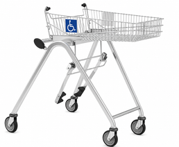 Disabled Assistance Trolley – Accessible Luggage Support