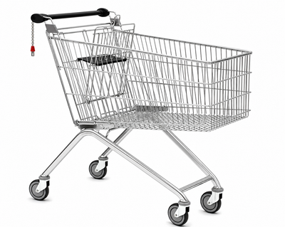 185L Extra-Tiefer Einkaufswagen – Avant-Serie