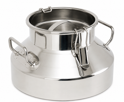 50 Litre Stainless Steel Milk Churn – Reliable and Durable Dairy Transport
