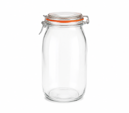 1500ml Kilnclip Glass Jar