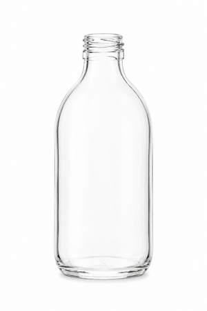 200ml Alpha Clear Glass Bottle