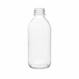 100ml Alpha Clear Glass Bottle