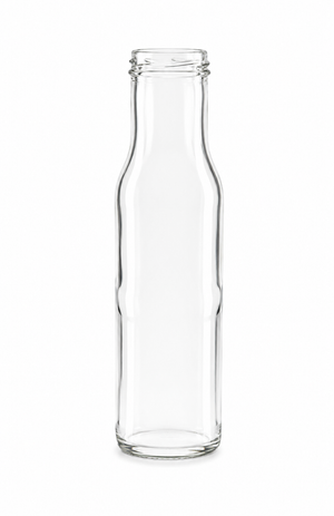 250ml runde Glassoßenflasche