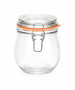 500ml Kilnclip Glass Jar