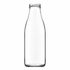 1 Litre Screw Neck Glass Milk Bottle | 48mm Neck | Reusable Glass Dairy Bottle | 1L