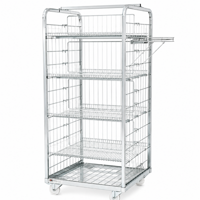 High Container 700x700 H1650 with 4 Shelves – Tall Roll Cage for Maximum Storage