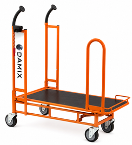 Carry 90 Transport Trolley – Plywood Platform with Travelator-Compatible Wheels