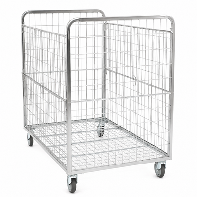 Container für Kartons 800x1200 H1200 – Großer Rollcontainer für die Handhabung von verpackten Waren