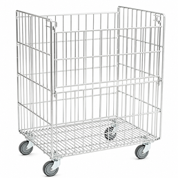 Container KK 1015x800x600 – Heavy-Duty Roll Cage for Bulk Storage