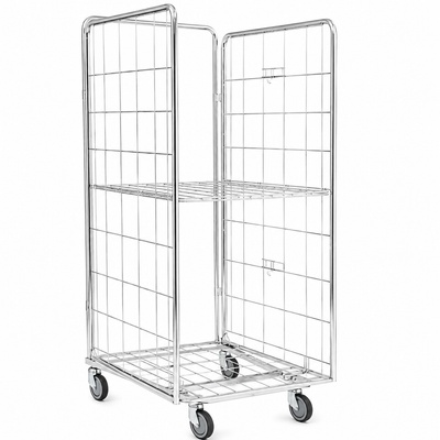 Folding Container WMS 1800x810x750 – Collapsible Roll Cage for Space-Saving Storage