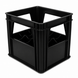 1 Litre Bottle Crate | Heavy-Duty Plastic Crate for 12 x 1L Bottles