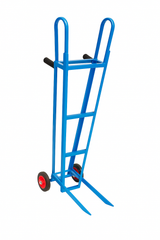 Fork Barrow Sack Truck | Heavy Duty Milk Crate Transport Trolley | 20 Pint Crate Capacity