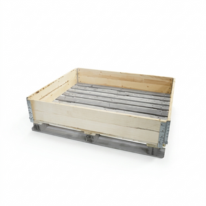 New Wooden Pallet Collar 1200 x 1000 x 200mm | 4-Hinge Block Pallet Collar | ISPM 15 Export Certified