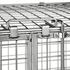 Lockable Mesh Security Container with Braked Castors – 600kg Capacity