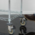 Stainless Steel Wire Shelving – Mobile Unit 1800mm High, 4 Tier, Catering & Hospital Grade