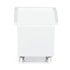 142 Litre Ingredients Trolley with Clear Flap Lid – Food Approved Mobile Storage Bin