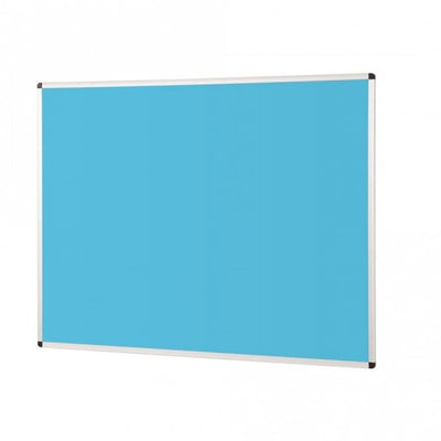 Colourplus Aluminium Framed Notice Board – Wall Mounted Felt Pin Board