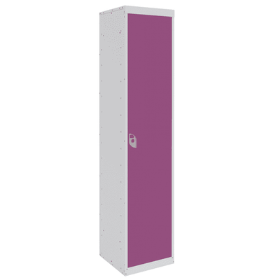 Dual USB Charging Steel Locker, Single Door Multi-Compartment
