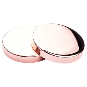 84mm Heavy Gauge Rose Gold Lid with Silicone Seal – Premium Jar Closure