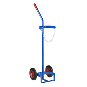 Single Cylinder Gas Empty Bottle Sack Truck Trolley 200kg for 275mm Diameter Bottles