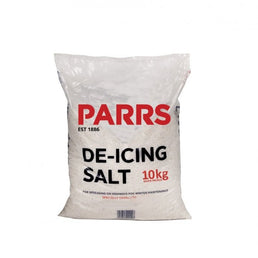 White De-icing Salt for Snow and Ice - 10 x 10kg Bags (BS3247:2011)