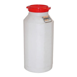 Leichter Kunststoff-Milchkrug (50 Liter) mit Stahlgriffen