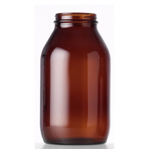 500ml Amber Powder Glass Jar